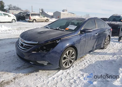 2014 Hyundai Sonata Se 2.0T from USA, damaged, VIN 5NPEC4AB5EH817835